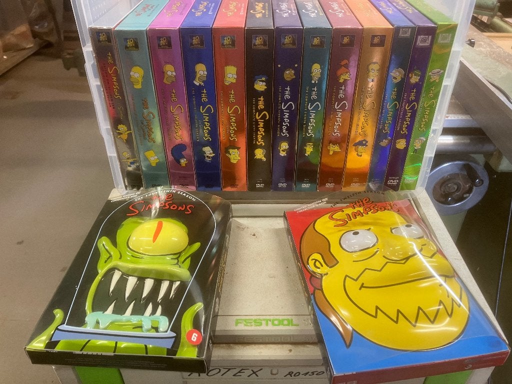 DVD’s The Simpsons jaargang 1 tem 15, Enlèvement, Comme neuf, Européen, Animation