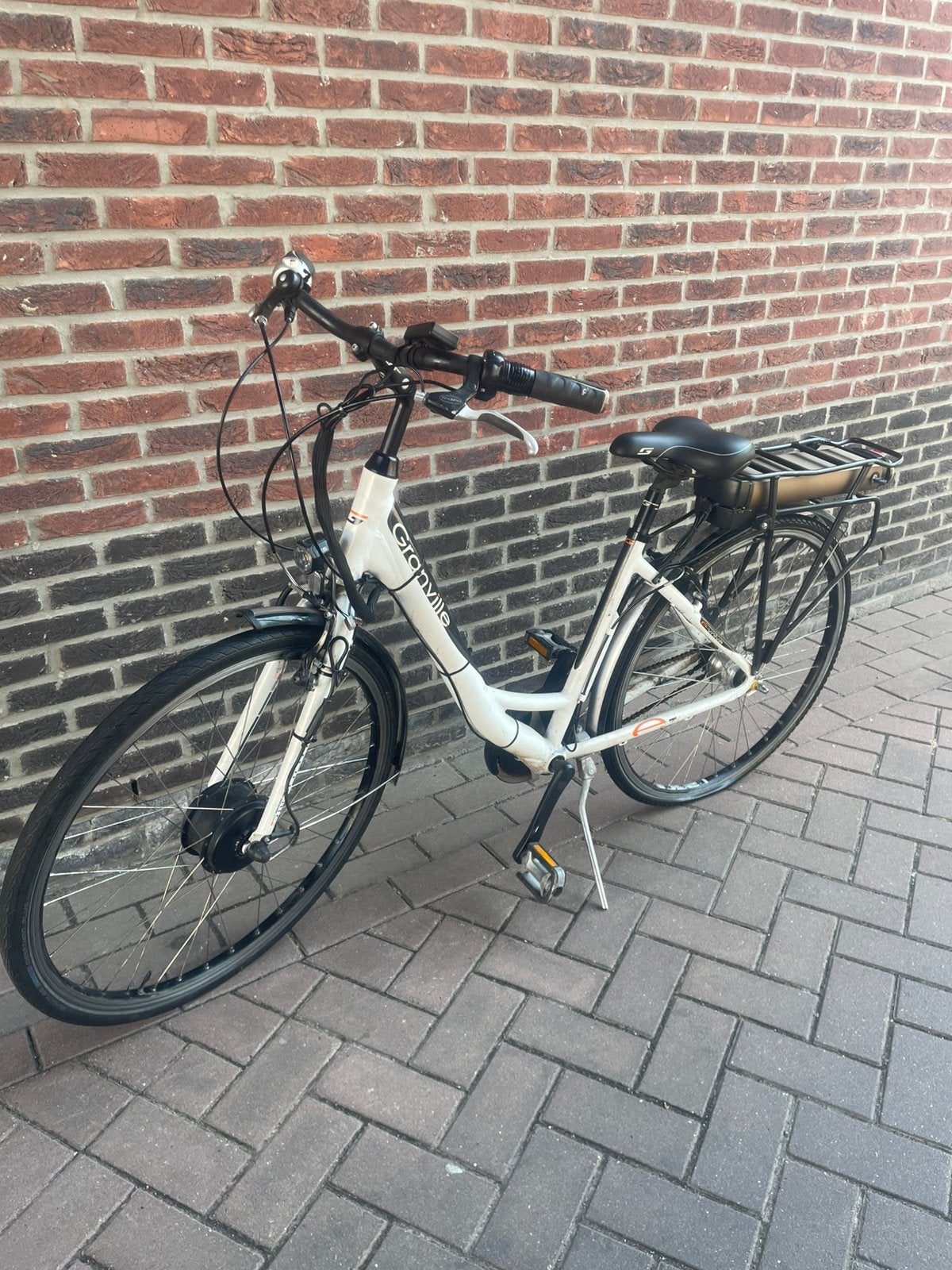 Elektrische fiets met gashendel (20-30KMH), Ophalen, Gebruikt