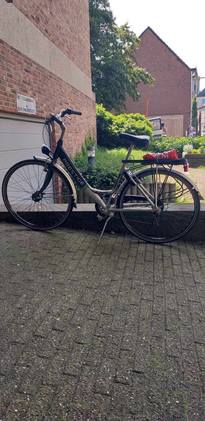Damesfiets Prestige Bergy, Ophalen