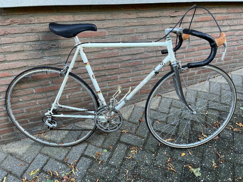 koersfiets staal, Vélos & Vélomoteurs, Vélos | Vélos de course, Enlèvement, Utilisé, Acier