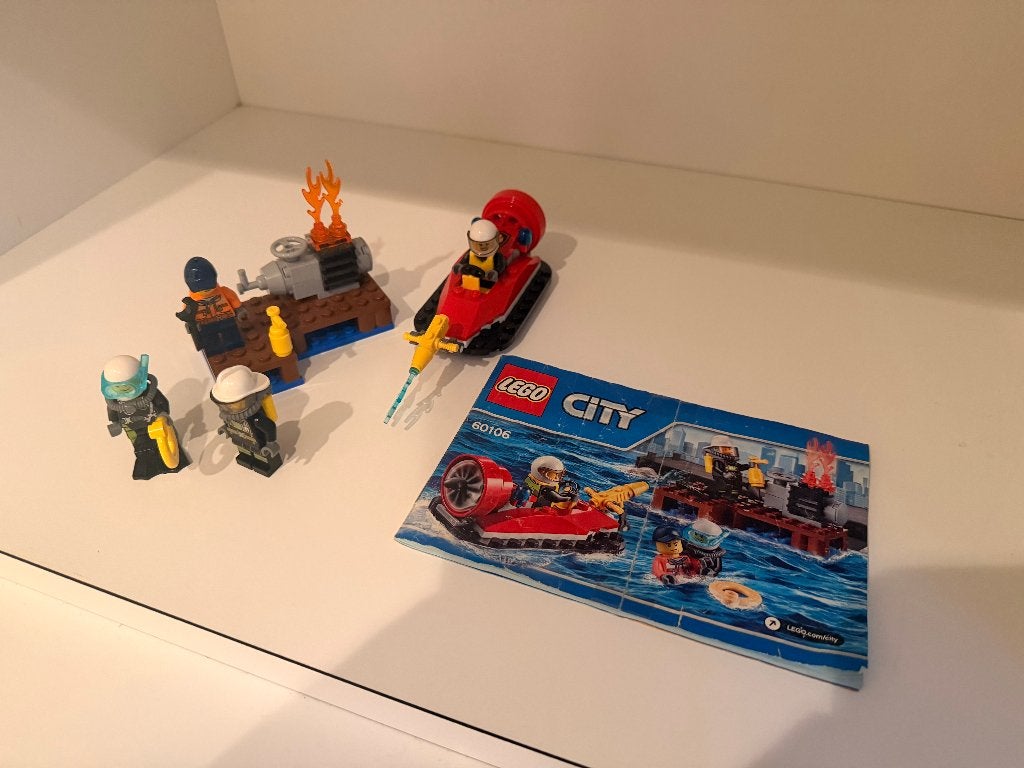LEGO City Set - Fire Starter Set (60106), City, Enlèvement ou Envoi, Lego, Ensemble complet