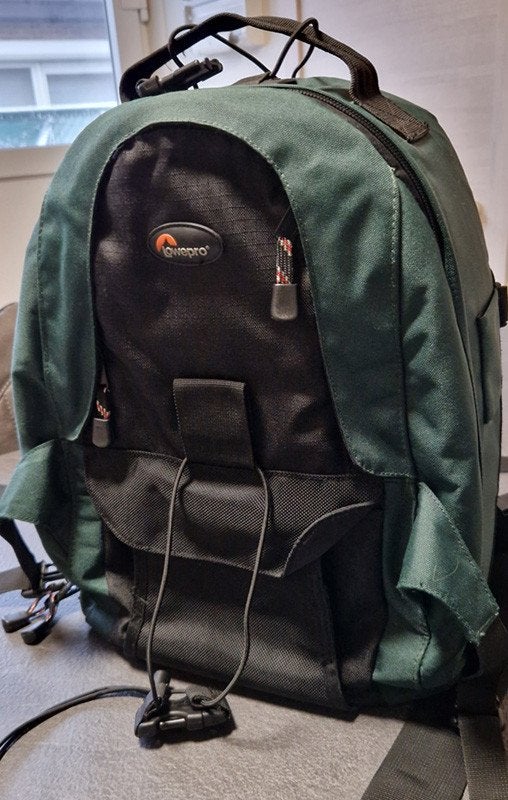 Lowepro camera rugzak, Ophalen, Zo goed als nieuw, Groen, Lowepro