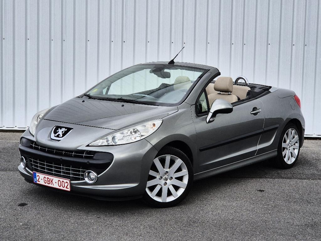 Peugeot 207cc (CABRIO) 1.6i Zeer nette staat., Auto's, Peugeot, 4 zetels, Beige, 4 cilinders, Cabriolet