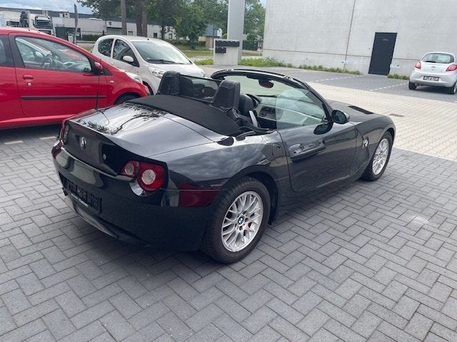 BMW Z4 2.2I 6 Cilinder, Leder, Zetelverwarming, Elek. dak, Auto's, BMW, 2171 cc, Achterwielaandrijving, Cabriolet, Zwart