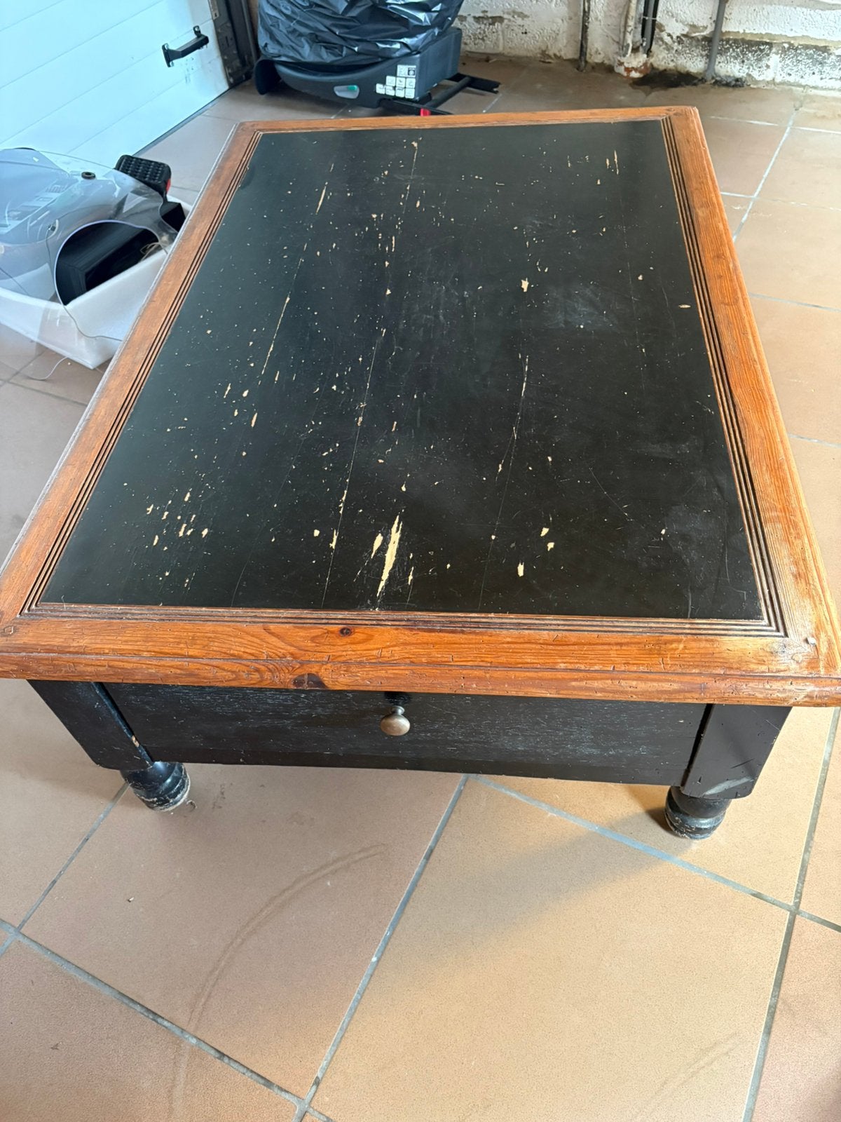 Table de salon, Maison & Meubles, 100 à 150 cm, Enlèvement, Utilisé, 50 à 100 cm