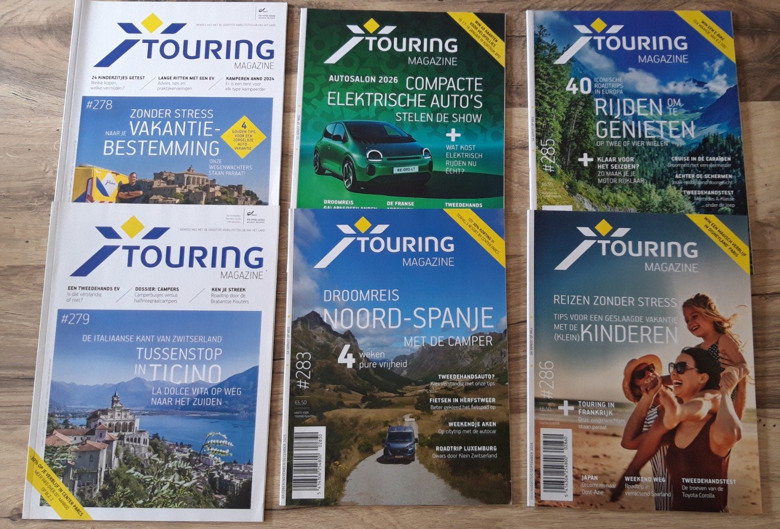 Touring Magazines, Ophalen of Verzenden