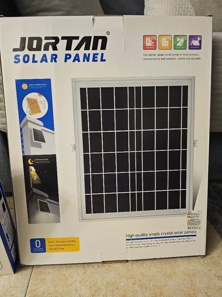 Lampe solaire 400w, Neuf, LED, Énergie solaire, Aluminium