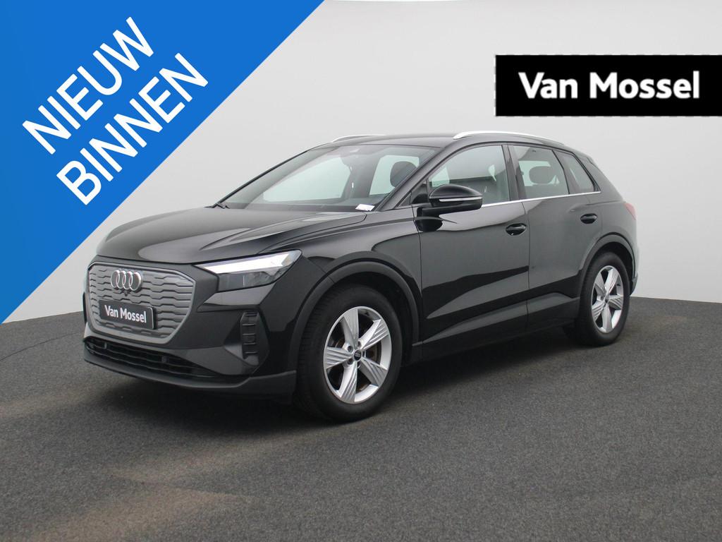 Audi Q4 e-tron 40 Attraction NAVI | TREKHAAK | LED, Auto's, Automaat, Gebruikt, Zwart, Zwart