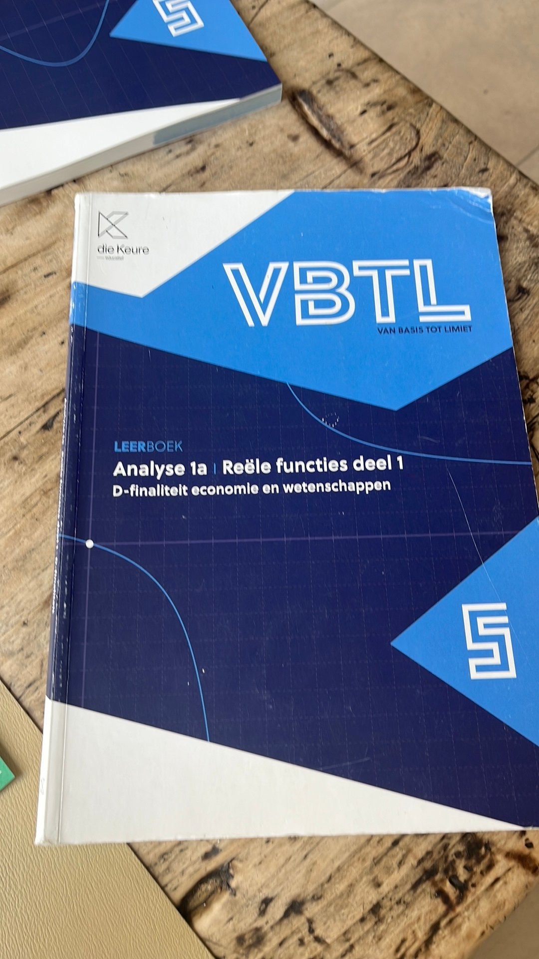 VBTL 5 - leerboek Analyse 1a: reële functies (D-Economie en, Ophalen, Nederlands