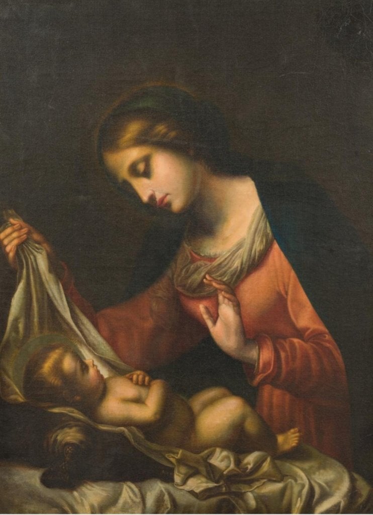 Grande peinture de la fin du XVIIIe siècle, Enlèvement