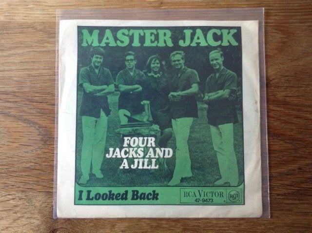 single four jacks and a jill, Cd's en Dvd's, 7 inch, Ophalen of Verzenden, Pop, Beschermende buitenhoes