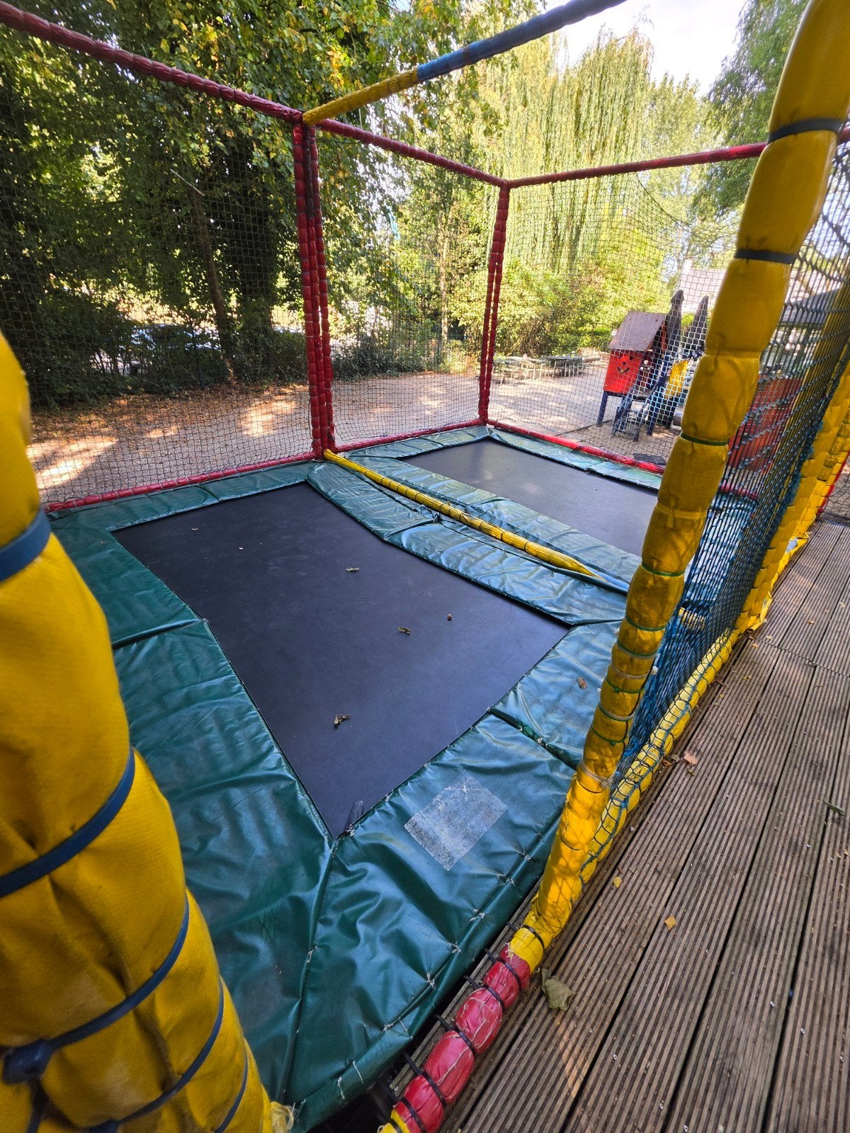 6 trampolines in een geheel - te renoveren, Kinderen en Baby's, Speelgoed | Buiten | Trampolines, Ophalen