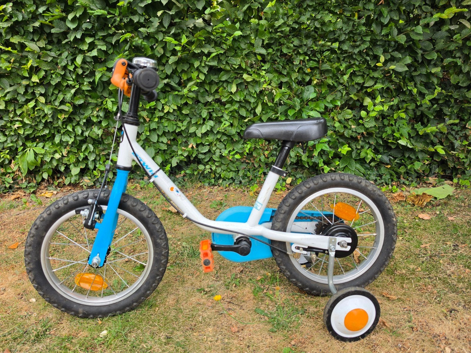 Eerste fiets met afneembare zijwieltjes en rem, Ophalen, Zijwieltjes, Gebruikt, Velgrem