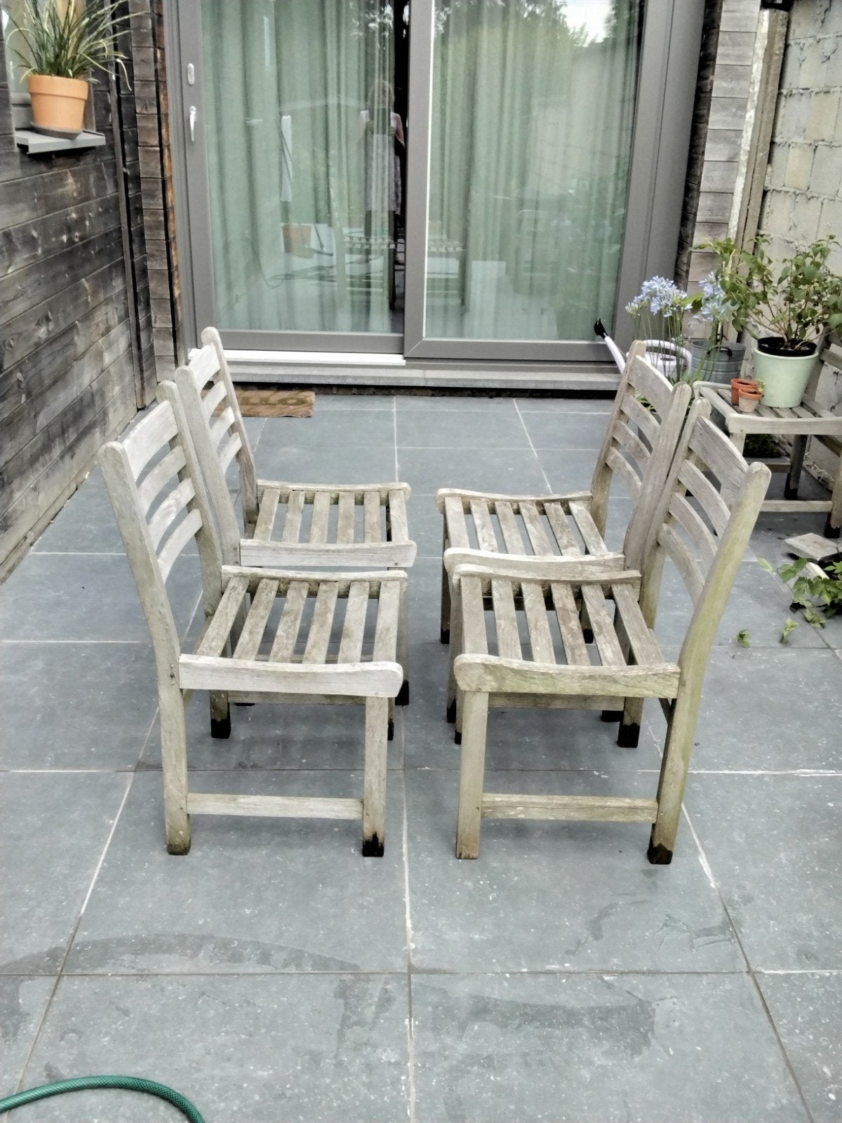 Tuinstoelen hardhout, Ophalen, Hardhout