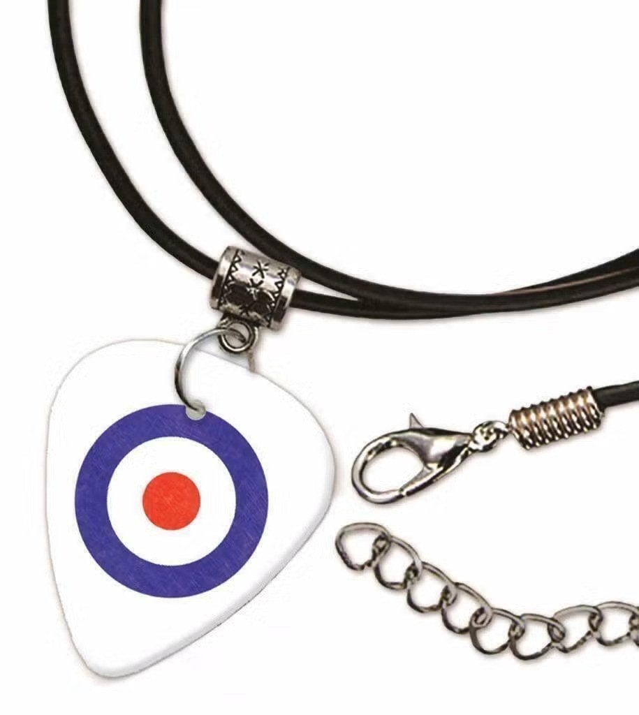 MOD Symbool plectrum ketting, sleutelhanger of oorbellen, Enlèvement ou Envoi, Neuf