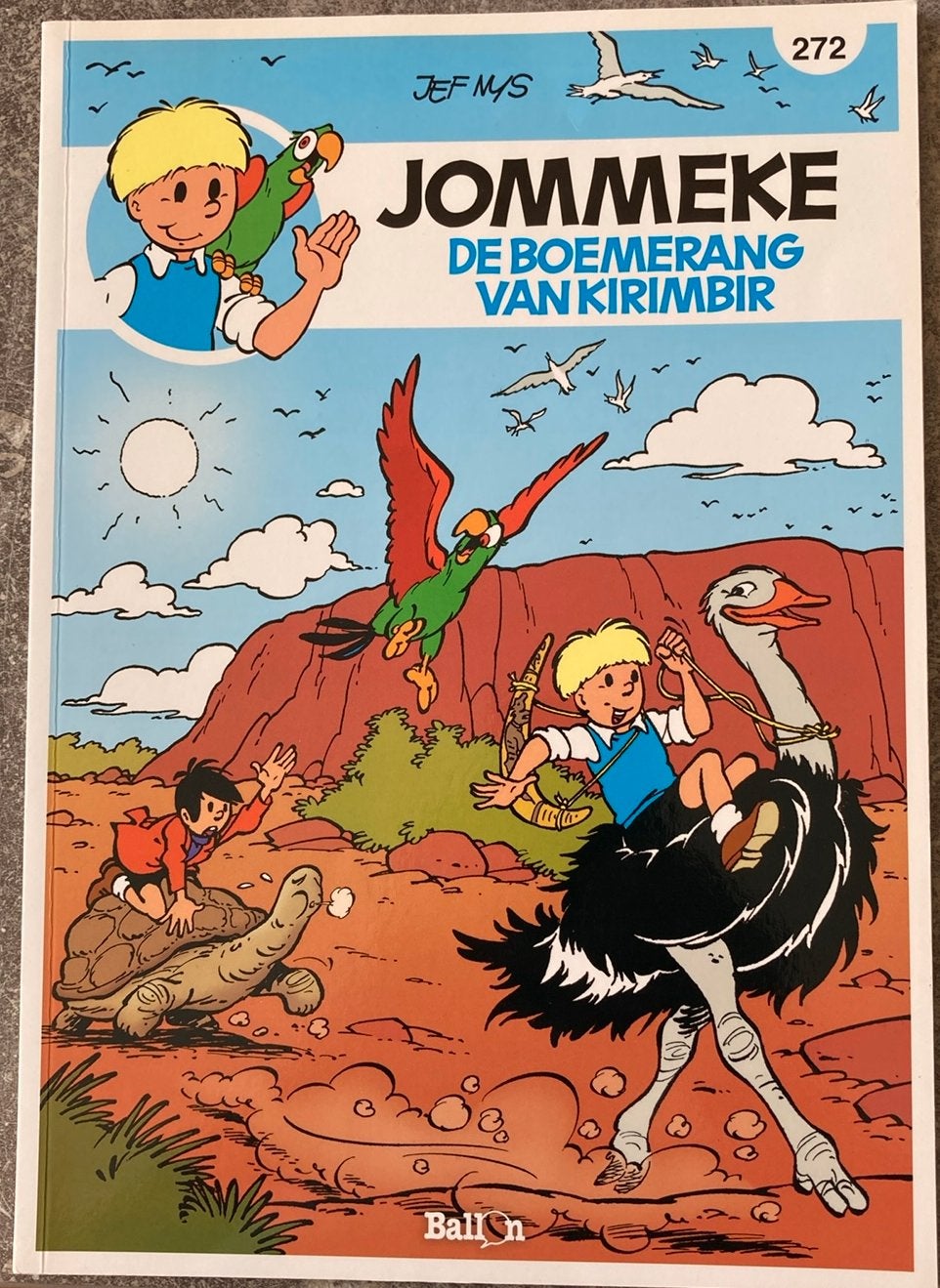 Jommeke De Boemerang van Kirimbir 272 eerste druk, Ophalen, Zo goed als nieuw