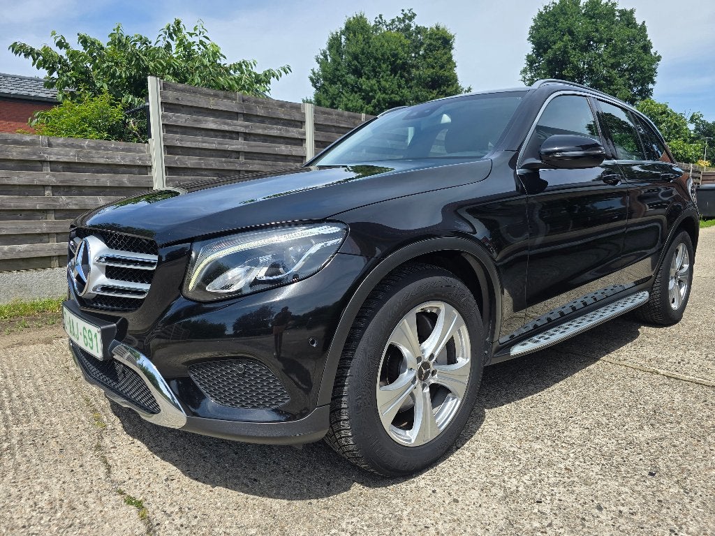 Mercedes glc 220d, Navigatiesysteem, Zwart, Leder, 5 deurs