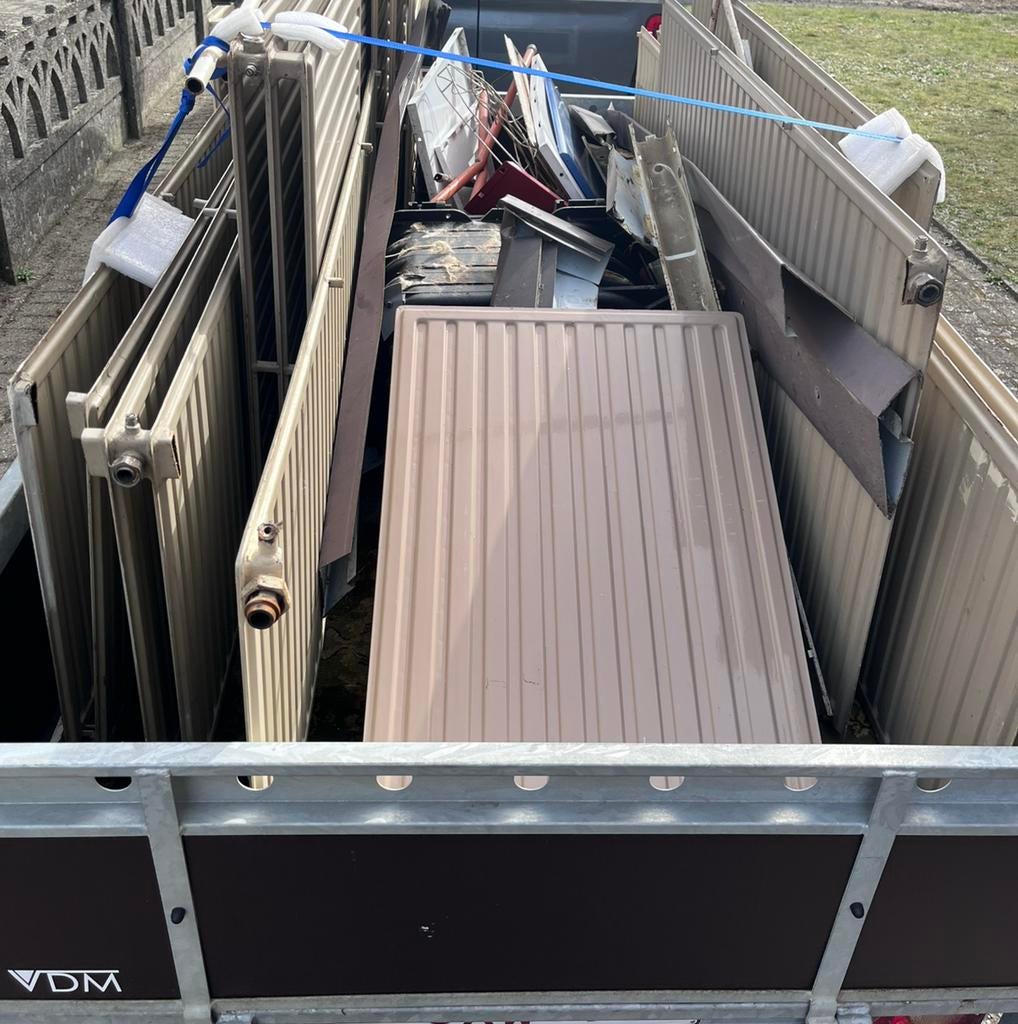 Ophalen van oude metalen, Doe-het-zelf en Bouw, Metalen, Gebruikt, Ophalen of Verzenden