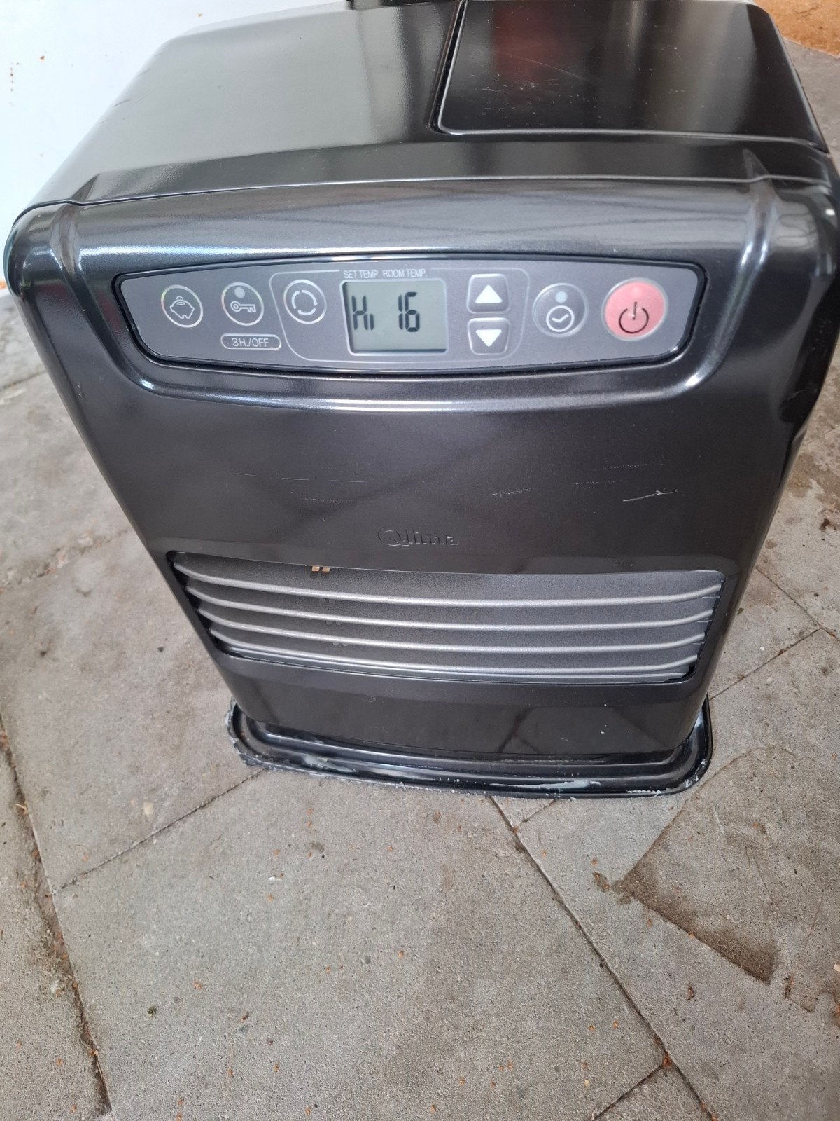 laserkachel qlima., Enlèvement