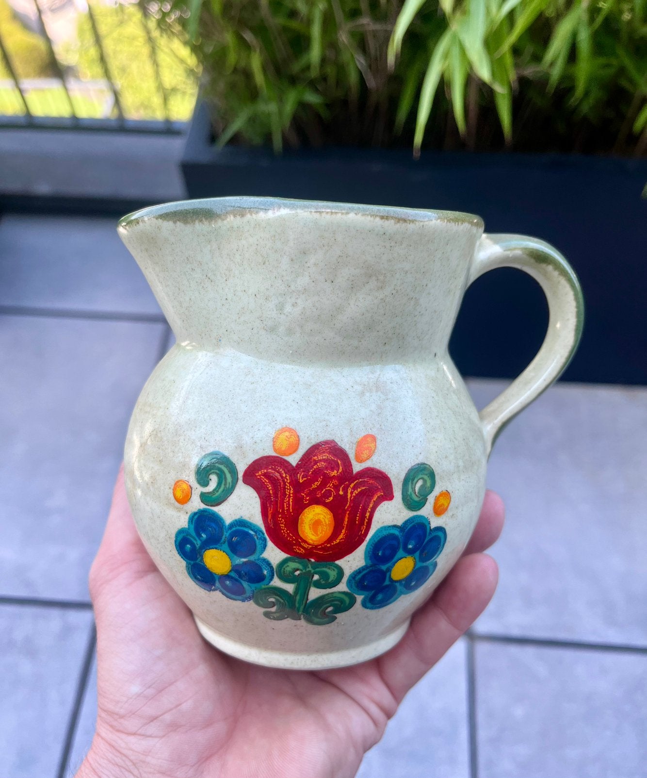 Vase original de l'Allemagne de l'Est - carafe à eau, Enlèvement ou Envoi