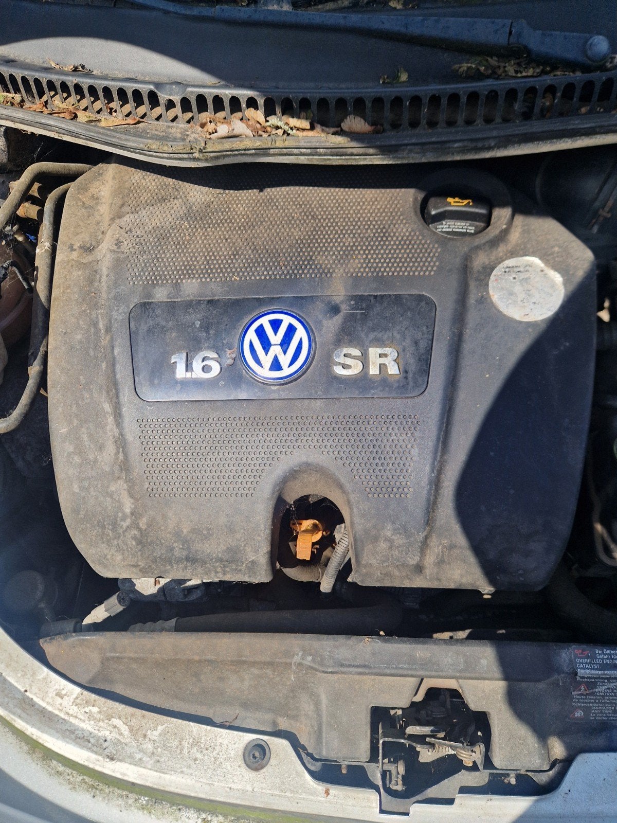 Moteur vw 1600sr, Ophalen