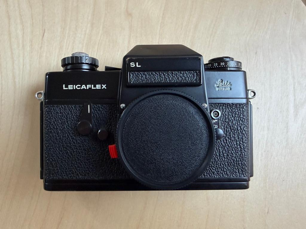 Leica Leitz Leicaflex SL Black Paint 35mm Film Camera, Enlèvement ou Envoi, Utilisé, Leica