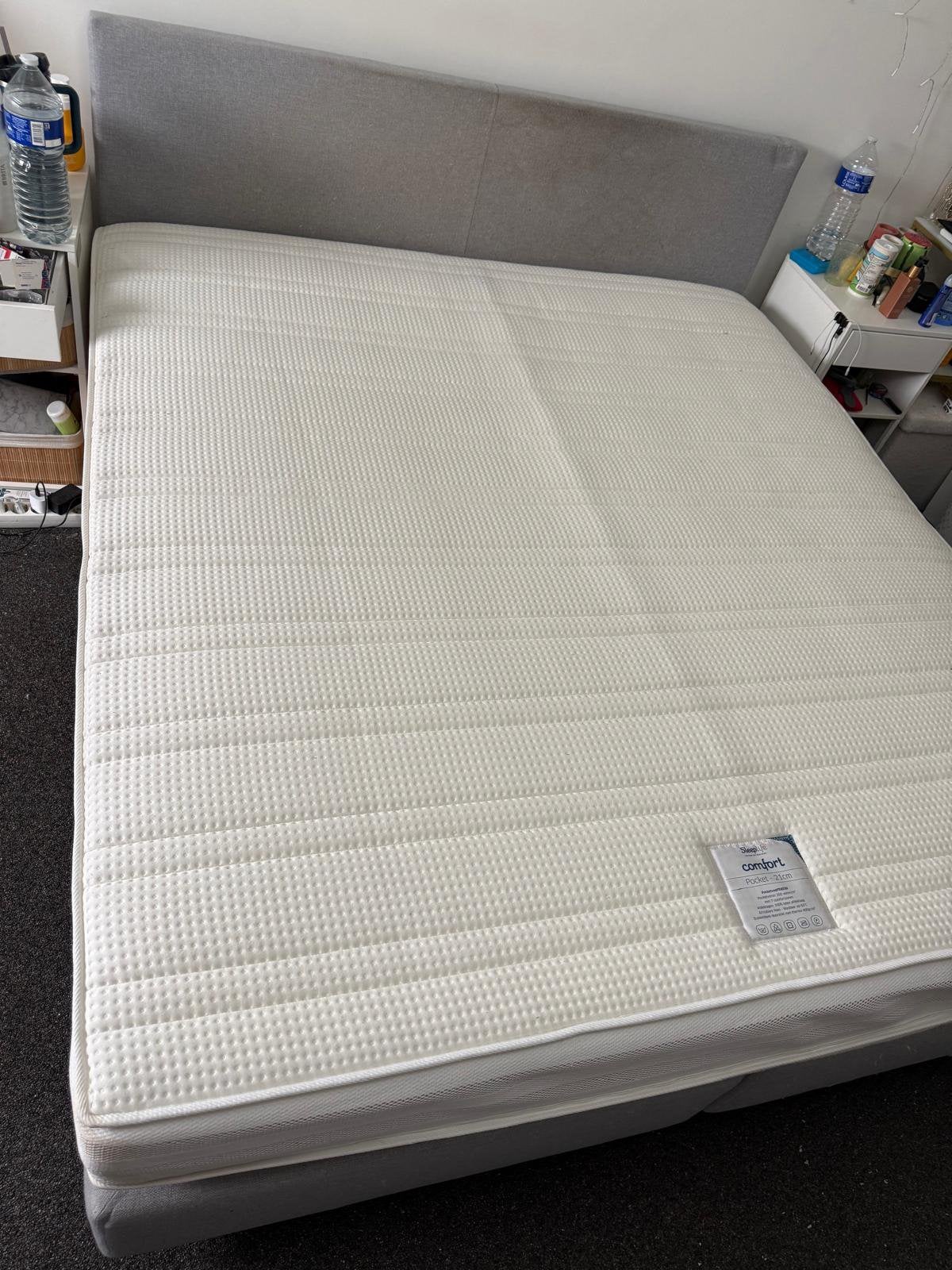 Sleeplife bed compleet met matras, Ophalen, Gebruikt, Tweepersoons, 180 cm