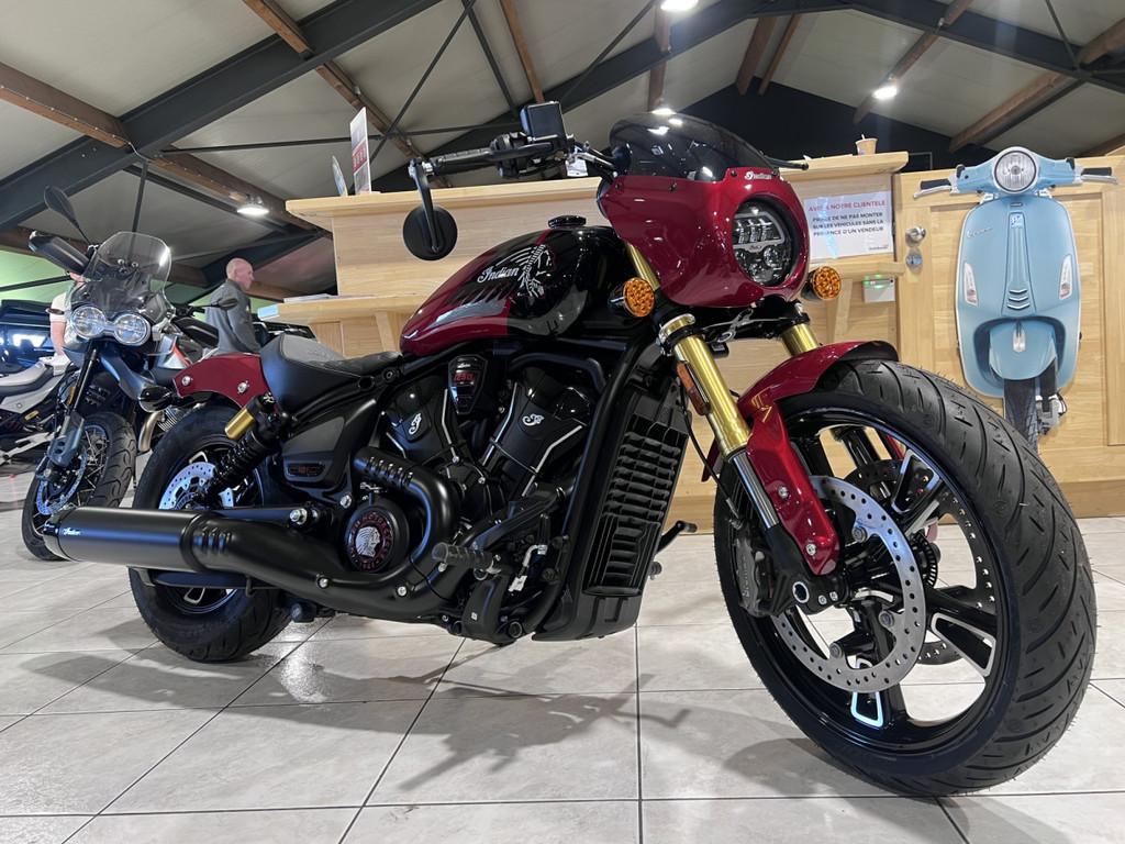 Indian 101 Scout Sunset Red Metallic with Graphics, Motoren, Motoren | Overige merken, Chopper, Bedrijf, Meer dan 35 kW, 1250 cc