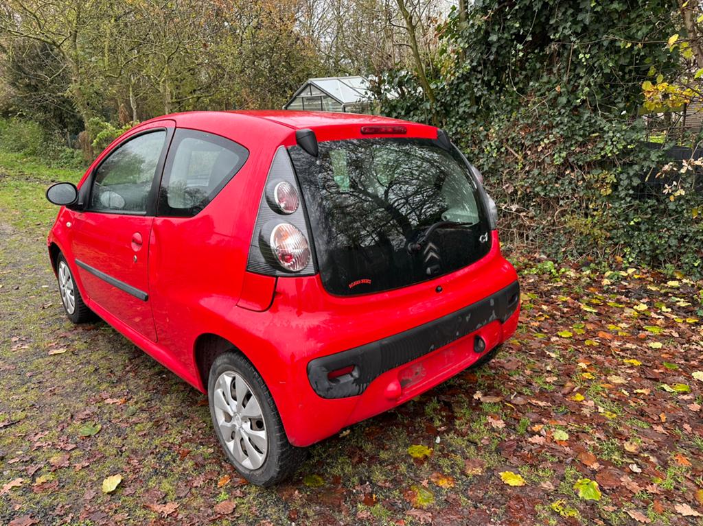 Citroen c1 , 1.0 benzine 50 Kw,Bj 2006,Euro 4, Autos, Citroën, Rouge, Achat, 50 kW, Entreprise