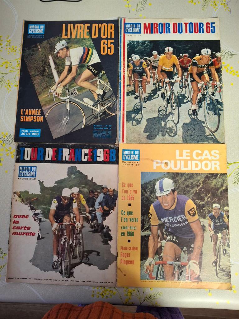 34 Anciens Miroir du Cyclimse - Tour de France + Autres, Sports & Fitness, Envoi, Utilisé