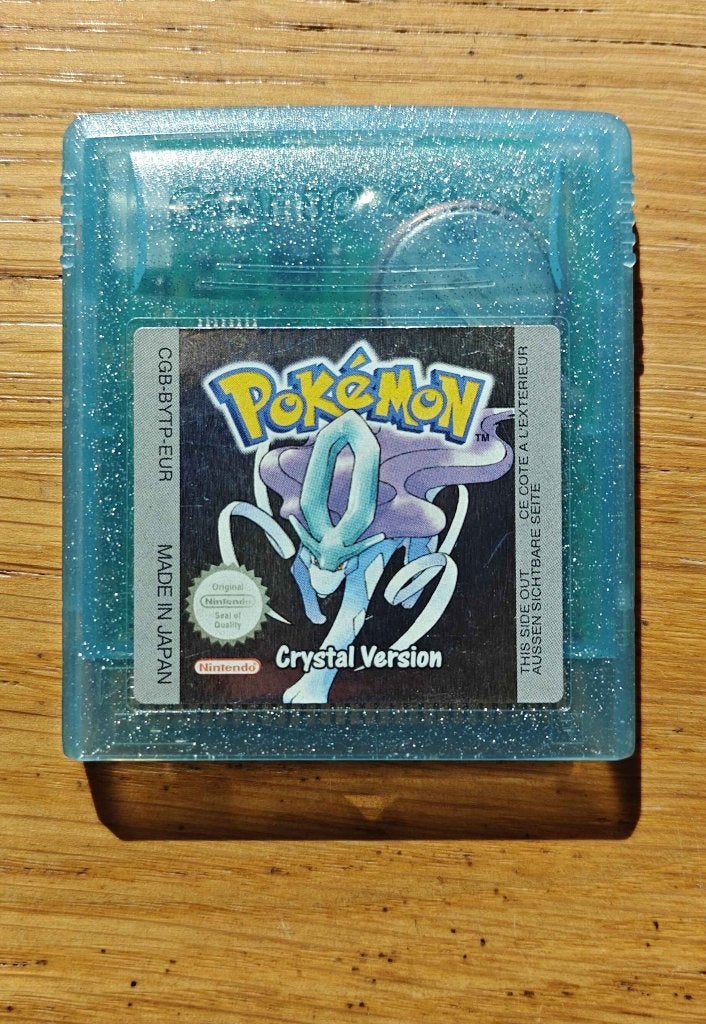 Pokémon Crystal Game Boy Color - Zeer nette staat, Games en Spelcomputers, 1 speler, Ophalen of Verzenden, Zo goed als nieuw, Role Playing Game (Rpg)