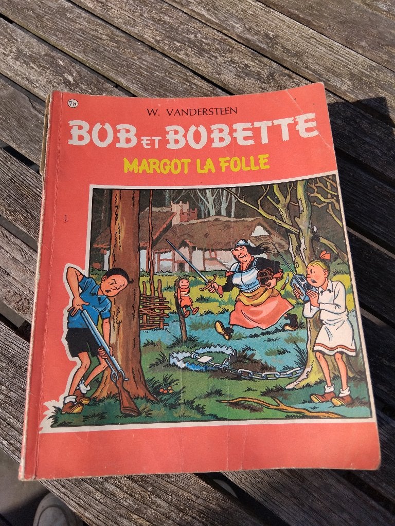 Lot de 12 Bob et Bobette vintage, Collections, Enlèvement, Bob et Bobette, Utilisé