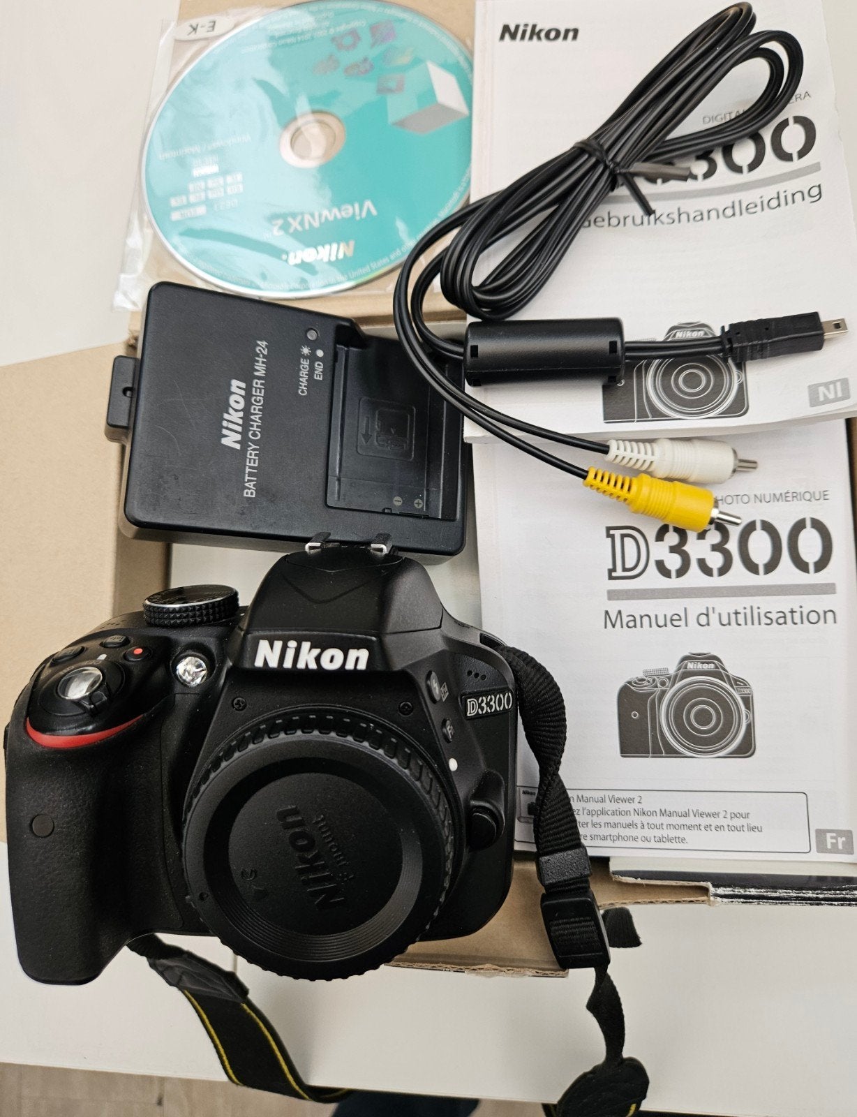NIKON D3300, Audio, Tv en Foto, Fotocamera's Digitaal, Ophalen of Verzenden, Nikon