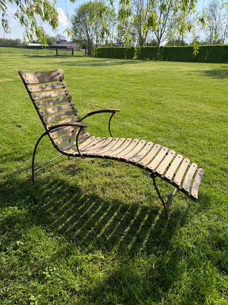 Relaxstoel, Ophalen, Zo goed als nieuw, Teakhout