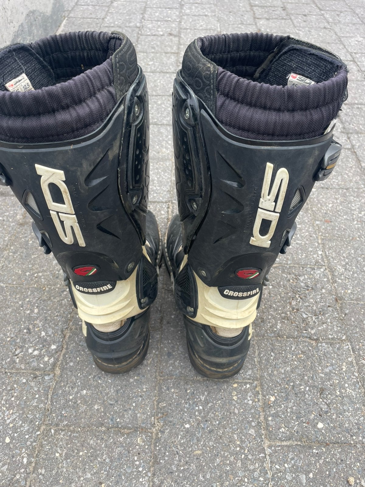 Sidi crossfire 45, Ophalen