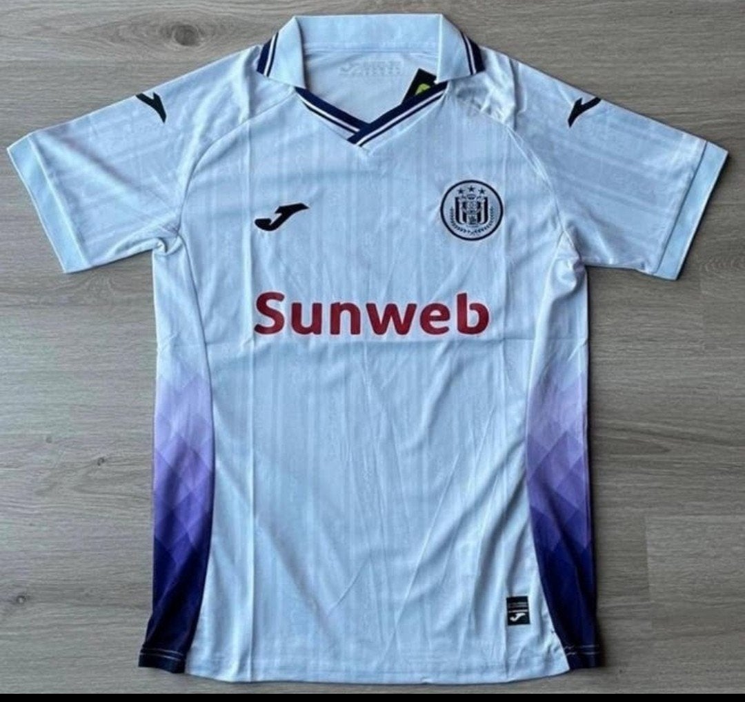 RSC Anderlecht Voetbal Uitshirt Origineel Nieuw 2026, Verzenden