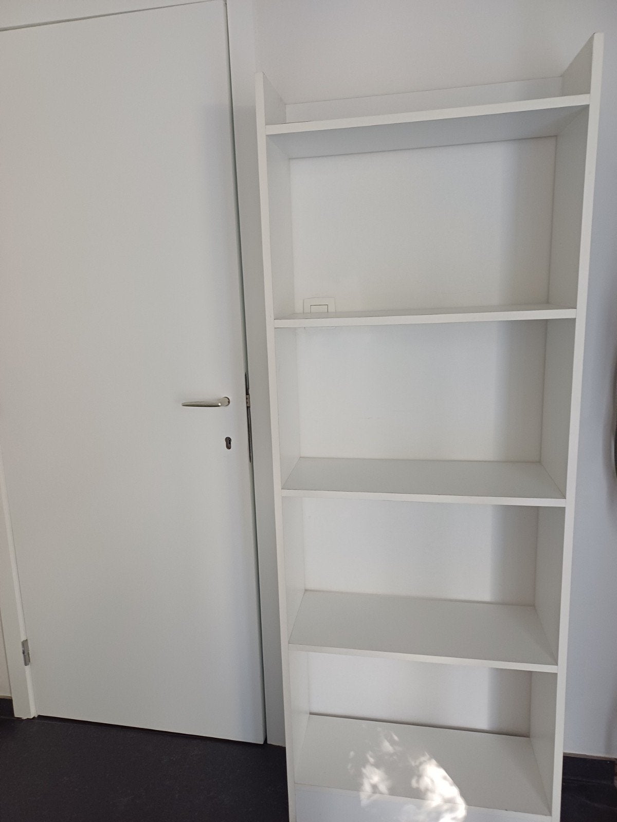 Boekenrek wit, Ophalen