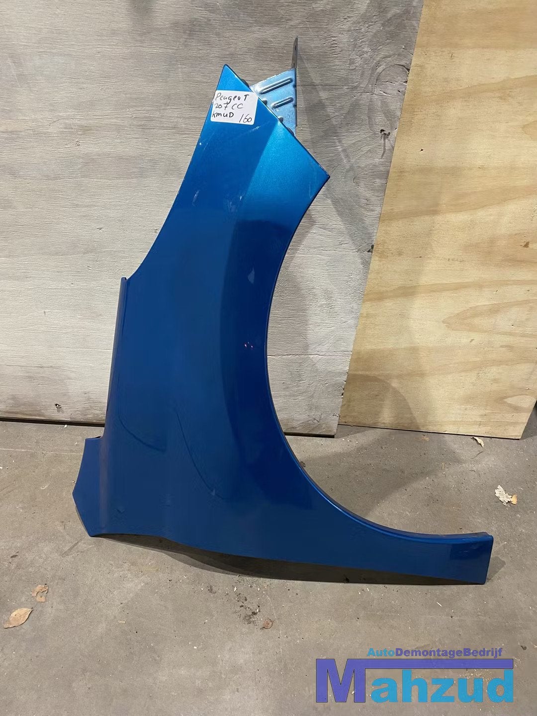 Peugeot 207 CC blauw KMUD rechter zijscherm scherm zijpaneel, Taurusavenue 1
2132 LS  Hoofddorp, NL, Contact.group@renault.com