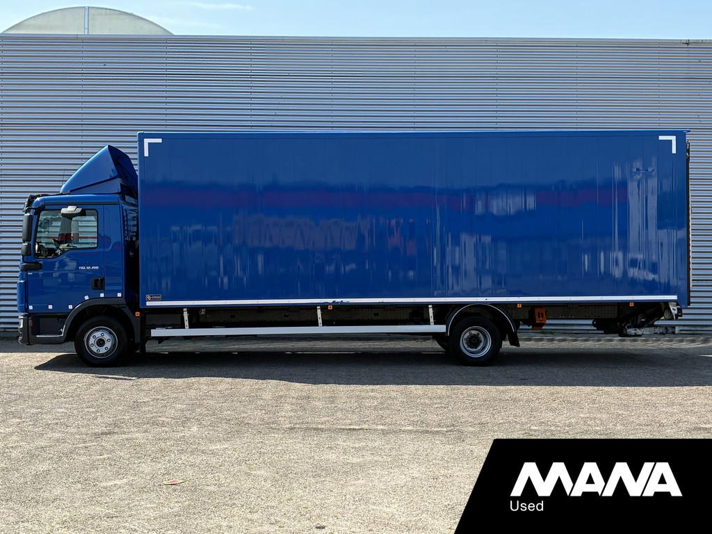 MAN TGL 12.190 BL Automaat Laadklep 1500kg Bakwagen (800 x 2, Auto's, Vrachtwagens, Automaat, Euro 6, Blauw, MAN