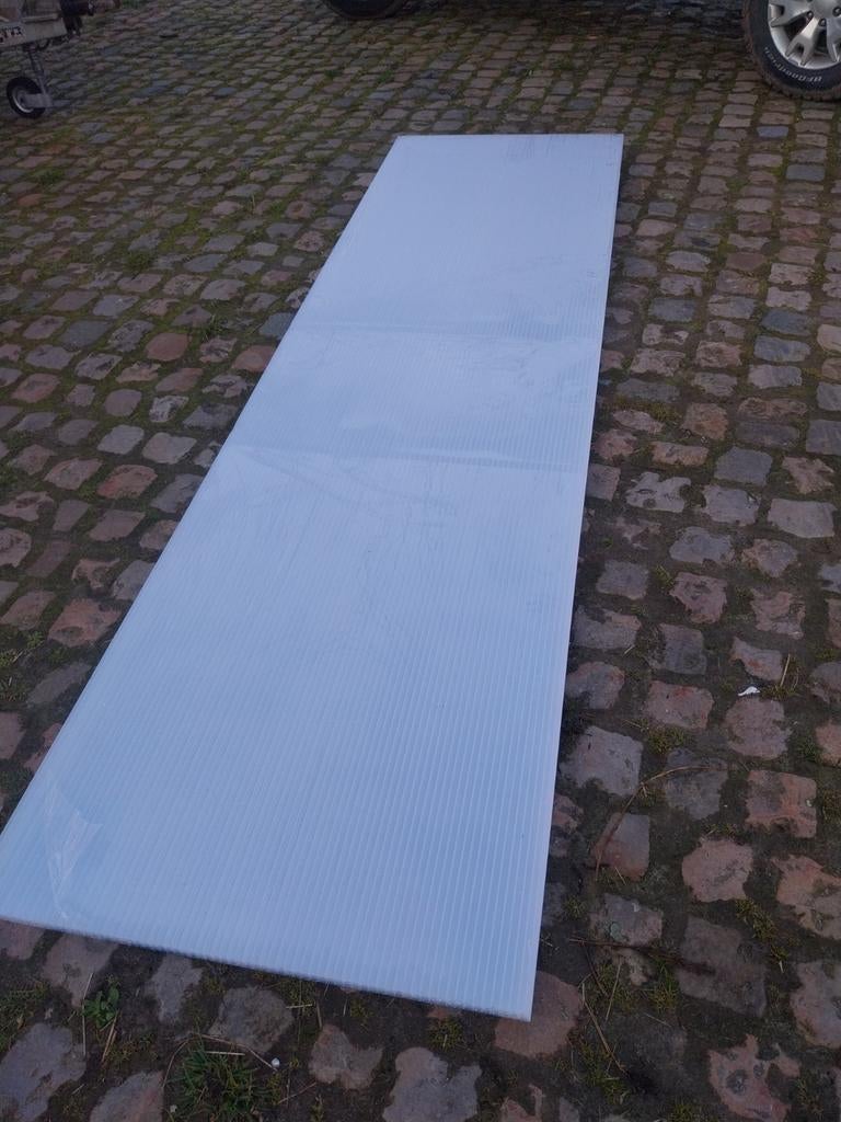 Polycarbonaat plaat 3m45 lang, Enlèvement, Neuf, Autres matériaux, 20 à 50 mm