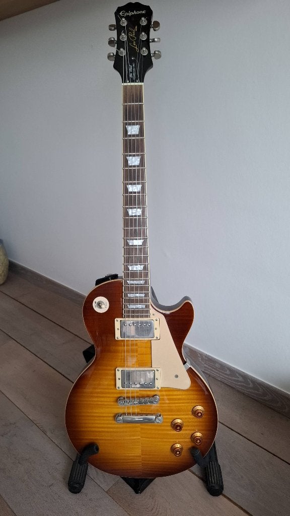 Epiphone Les Paul Standard Plustop Pro, Ophalen, Zo goed als nieuw, Solid body, Epiphone