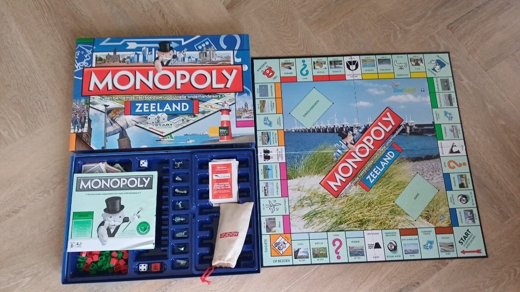 jeu de plateau new Monopoly Zeeland Monopoly NL, 1 ou 2 joueurs, Enlèvement ou Envoi, Neuf, Monopooly