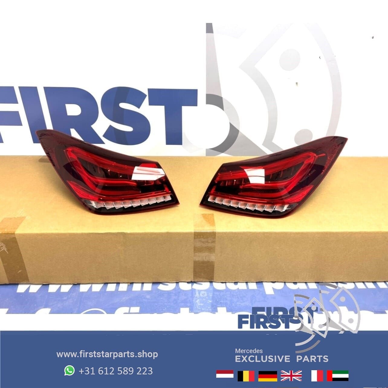 C118 W118 CLA VOL LED ACHTERLICHTEN SET origineel Mercedes 2, Auto-onderdelen, Gebruikt, -, Ophalen of Verzenden, -