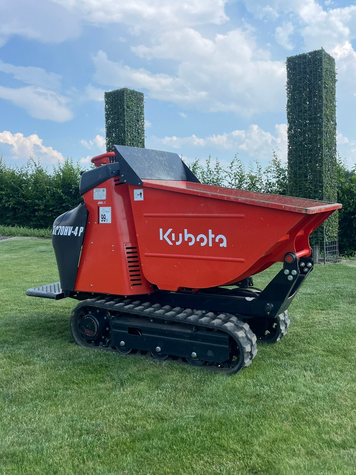 Brouette a moteur kubota, Enlèvement, Utilisé