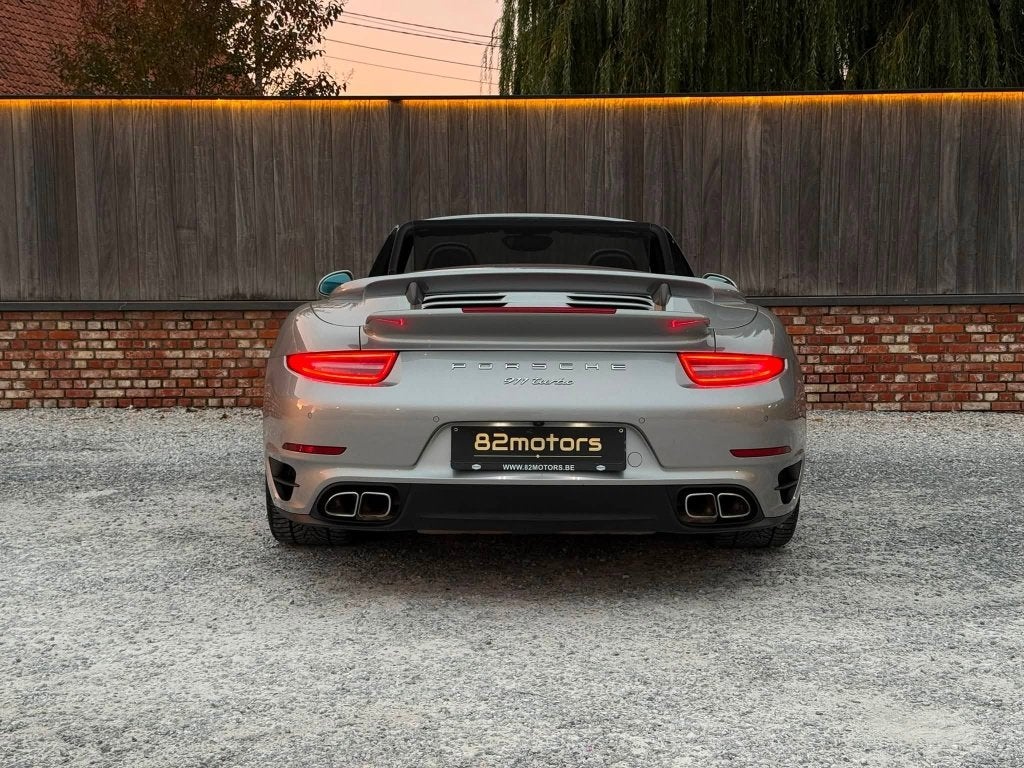 porsche 911 turbo/991.1/pasm/pdls+/acc/porsche ohb/521pk, Auto's, Automaat, Euro 6, Cabriolet, Leder