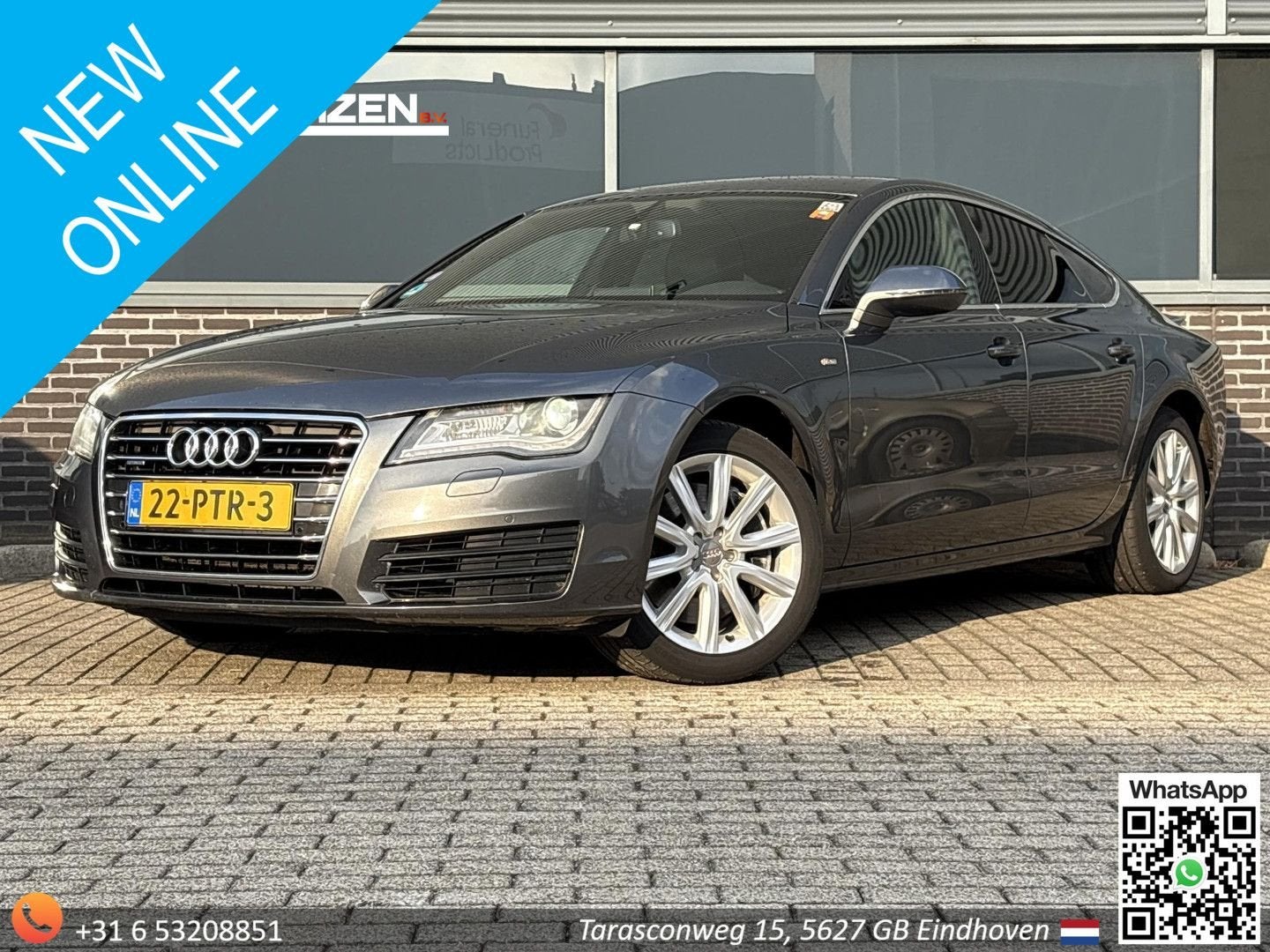 Audi A7 Sportback 3.0 TFSI quattro Pro Line plus S | suspens, A7, Argent ou Gris, Achat, Entreprise