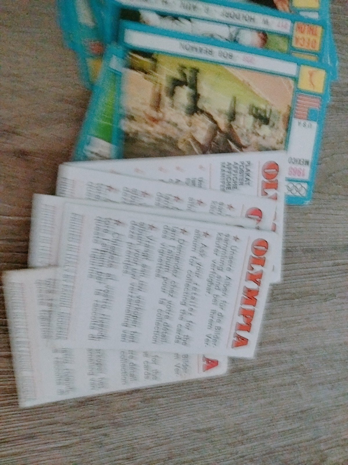 Panini Olympia stickers, Ophalen of Verzenden