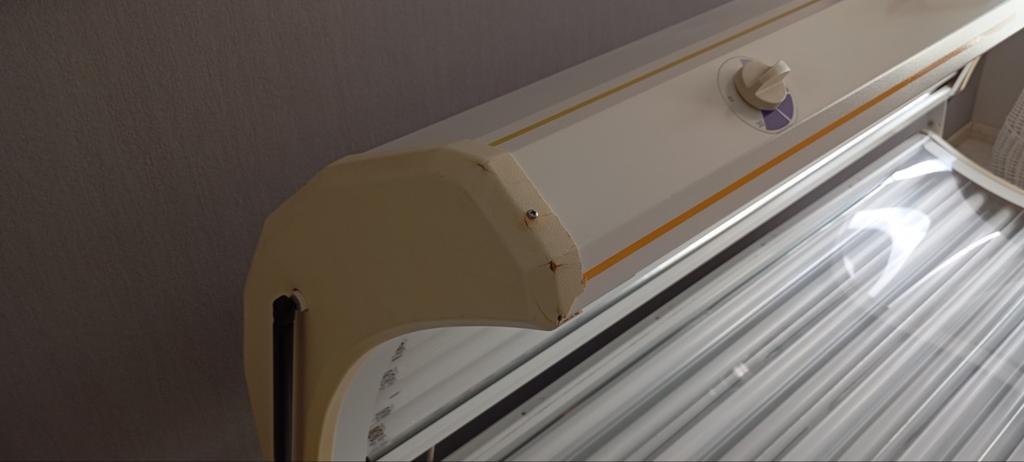 Zonnebank alpa sun, Ophalen