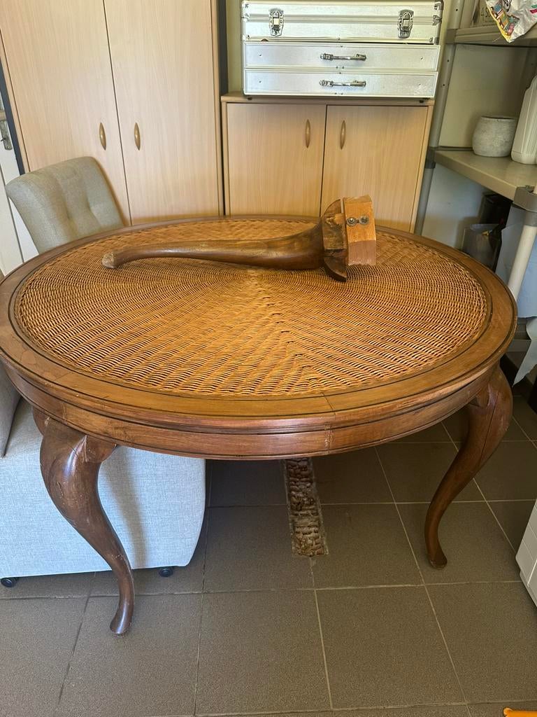 Ronde tafel hout, Ophalen of Verzenden