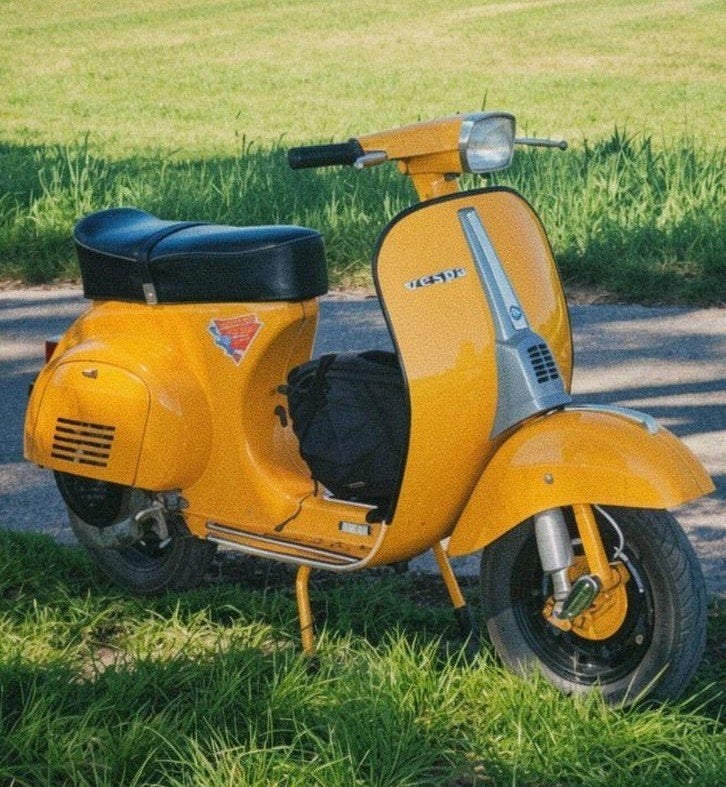 Vespa 50 special, Ophalen, Tweetakt, Klasse B (45 km/u), Zo goed als nieuw